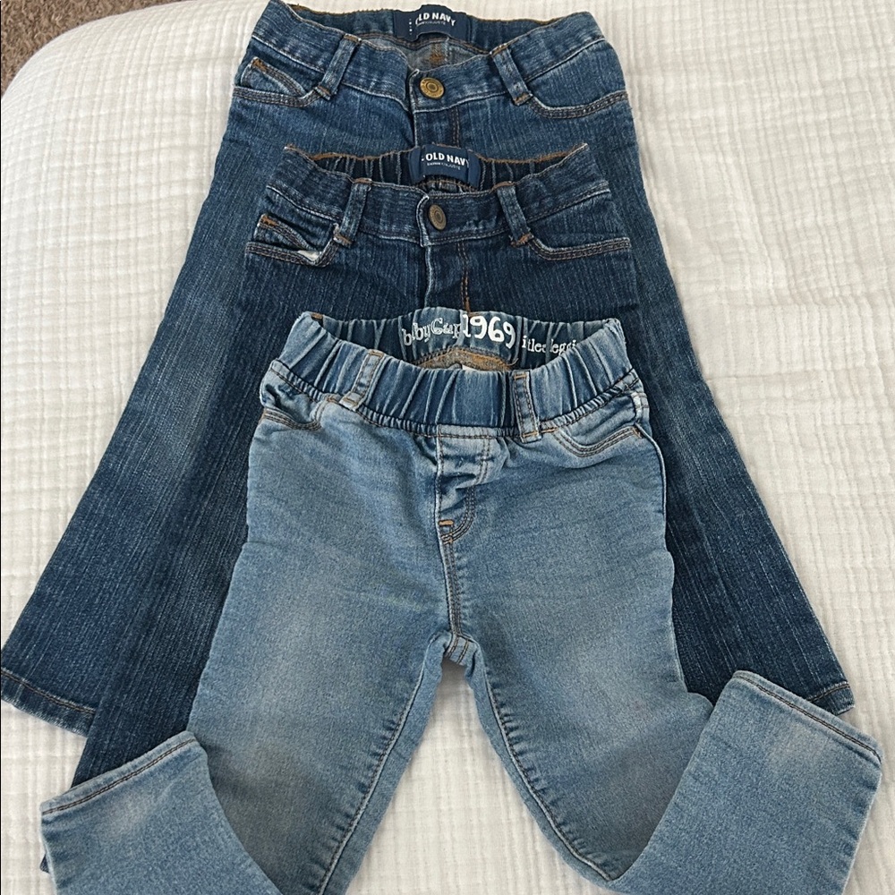3 pairs of 2T and 3T Skinny Jeans Old Navy Kids/Gap Kids Denim